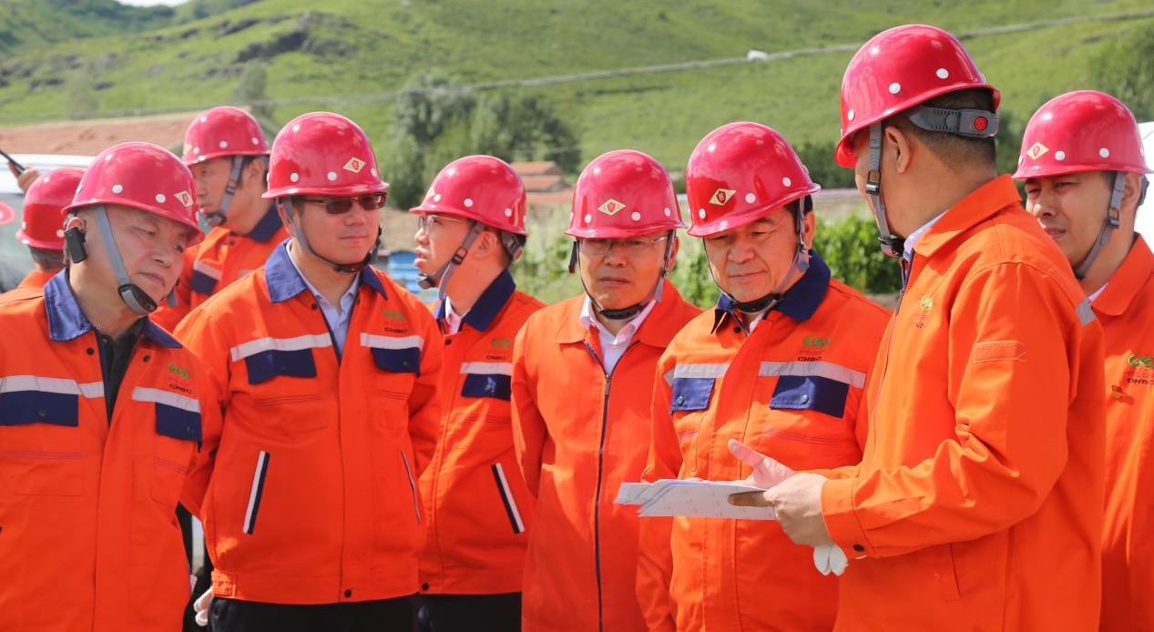 文崗到中色白礦開(kāi)展安全生產(chǎn)工作調(diào)研